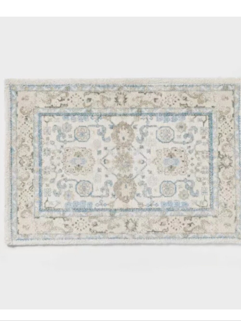 24"x36" Medallion Bath Rug Blue/Cream - Threshold™